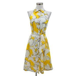 N390 DIANE VON FURSTENBERG Dress A-Line Halter